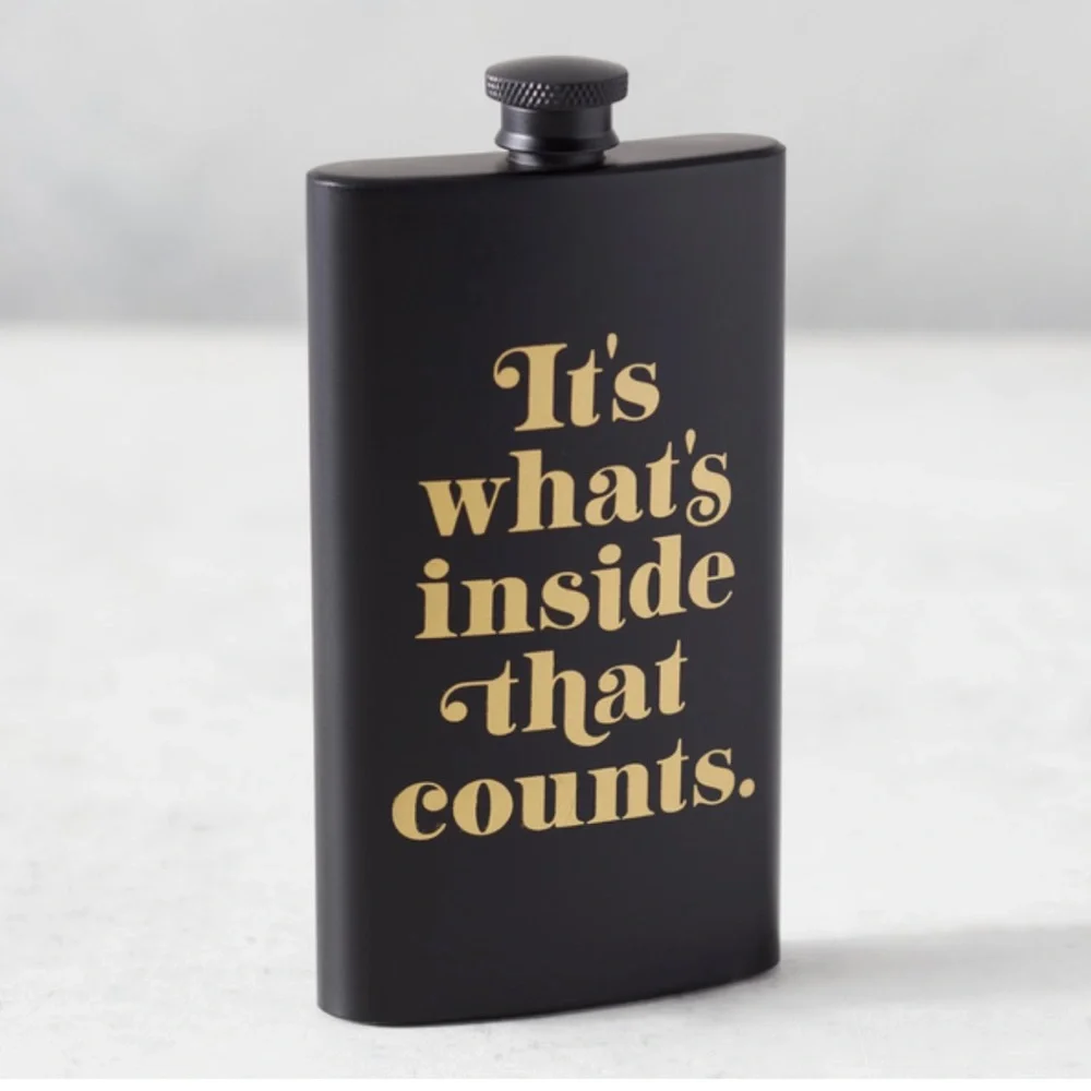 Z Galleris it’s what inside that count pocket flask